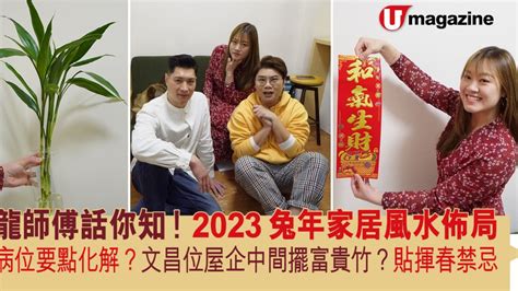 化病葫蘆2023|2023兔年家居風水佈局 龍師傅話你知！ 病位要點化。